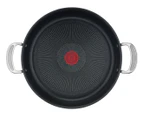 Jamie Oliver by Tefal Cooks Classic 30cm Non-Stick Induction Stainless Steel Shallow Pan w/ Lid