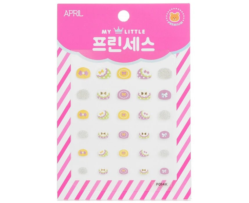 April Korea Princess Kids Nail Sticker  # P014K 1pack