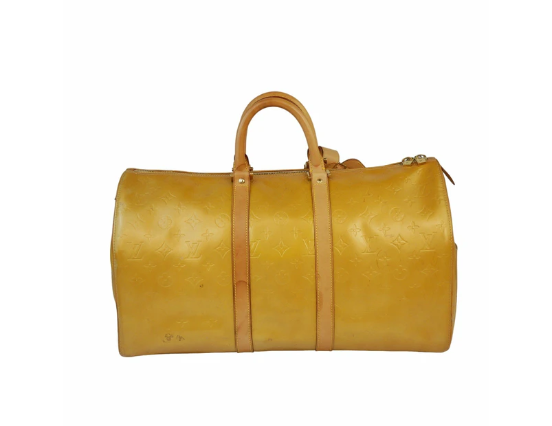 The Yellow Vernis Keepall 45