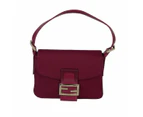 Fendi Bordeaux Mamma Baguette Shoulder Bag - Refurbished Grade B