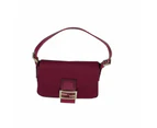 Fendi Bordeaux Mamma Baguette Shoulder Bag - Refurbished Grade B