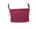 Fendi Bordeaux Mamma Baguette Shoulder Bag - Refurbished Grade B