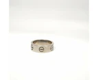 Cartier Love Ring 18K White Gold