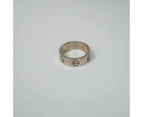 Cartier Love Ring 18K White Gold