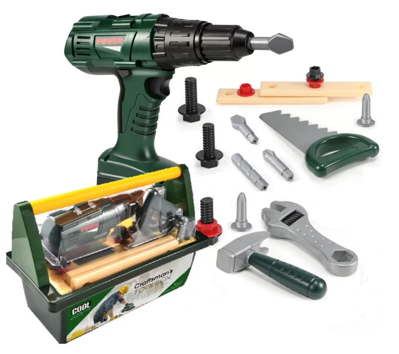 Kids Toy Electric Drill Tool Set