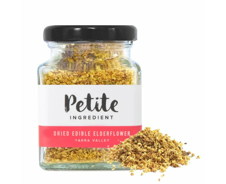 25g Dried Edible Elderflower by Petite Ingredient