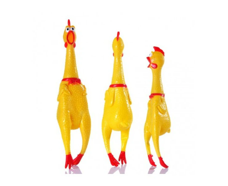 Screaming Chicken Pet Toy 38x8cm