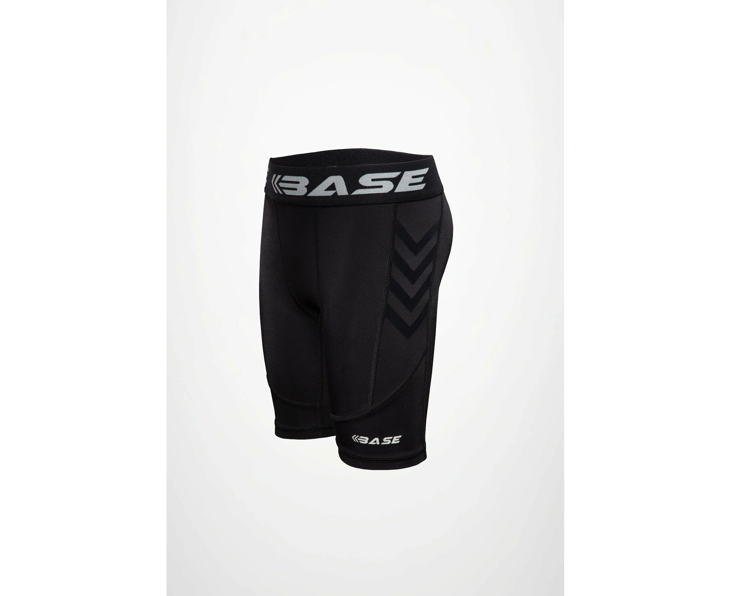 BASE Youth Compression Shorts - Black