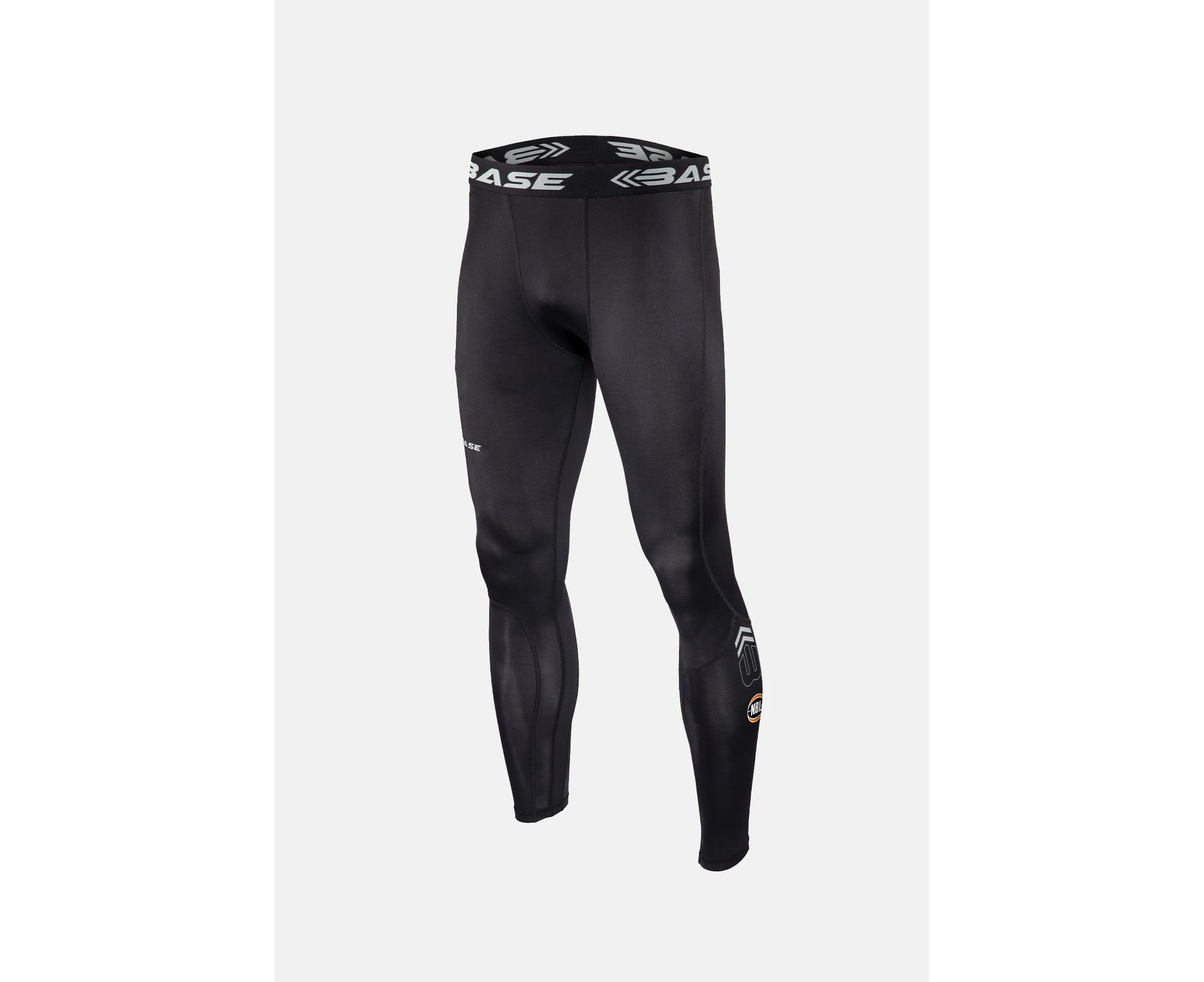 BASE + NBL Men's Compression Tights - Black