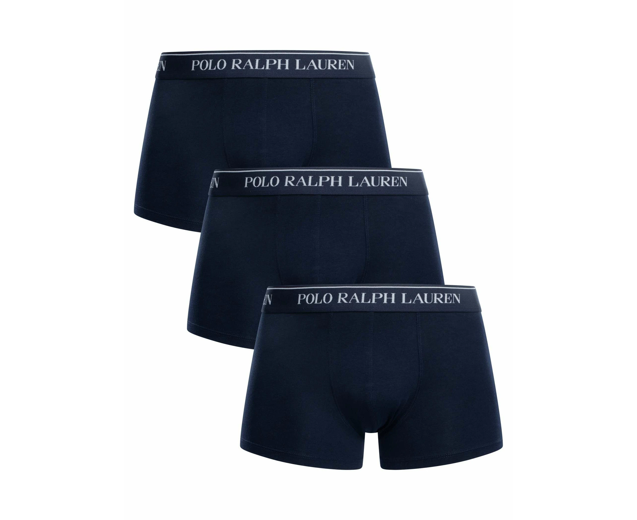 Polo Ralph Lauren Men's 3 Pack Classic Trunks - Blue