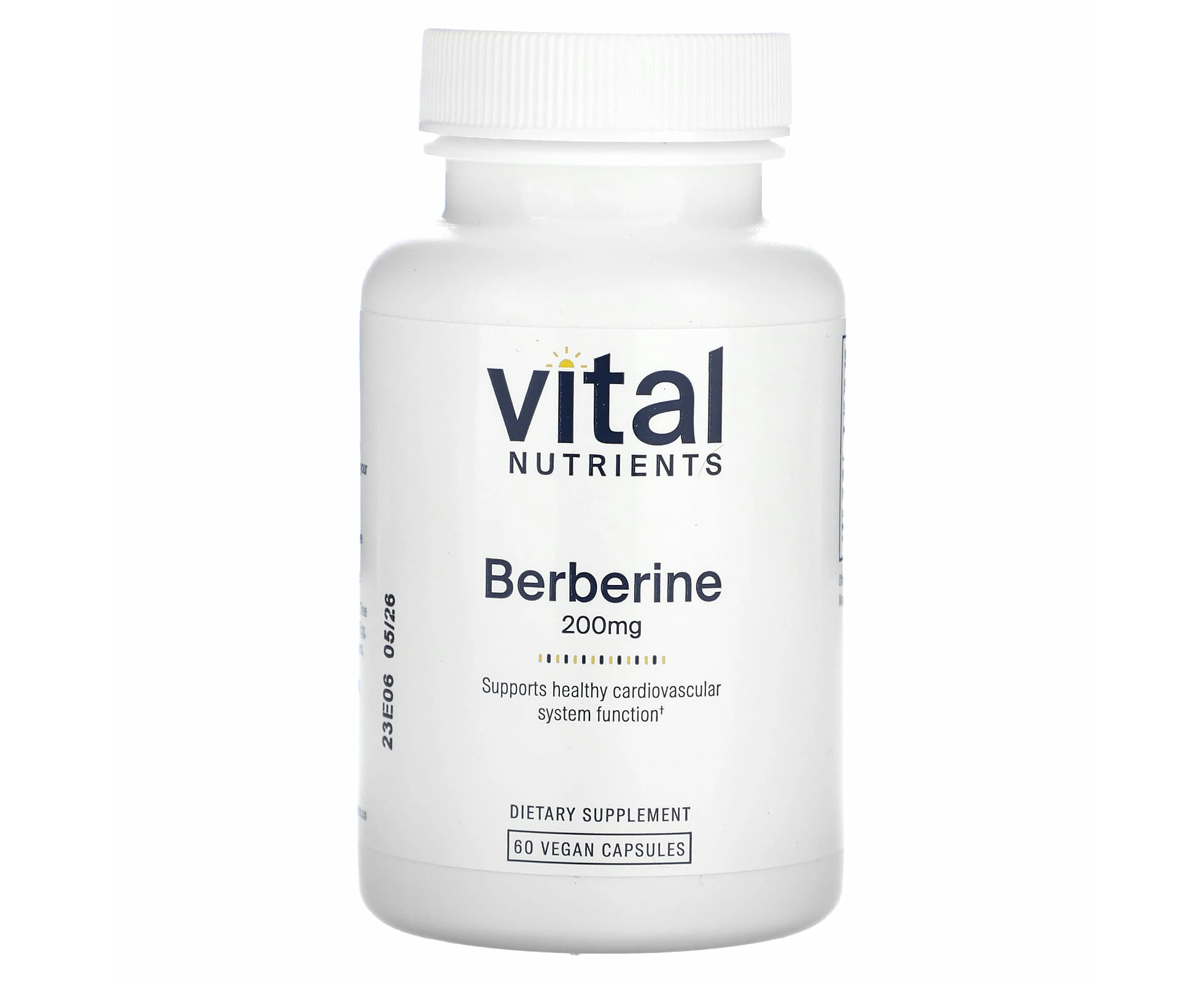 Vital Nutrients, Berberine, 200 mg, 60 Vegan Capsules