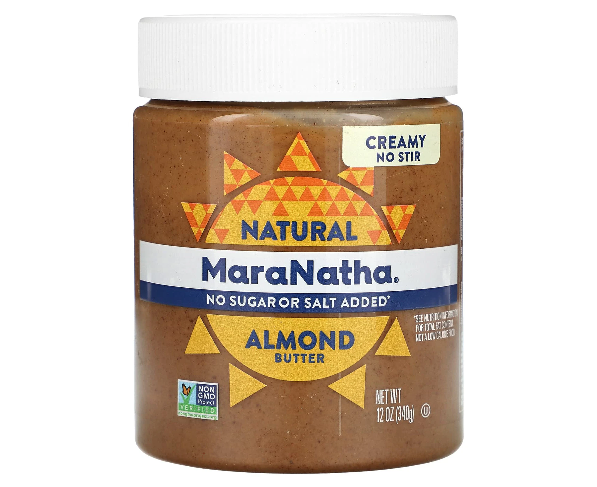 MaraNatha, Natural Almond Butter, Creamy, 12 oz (340 g)