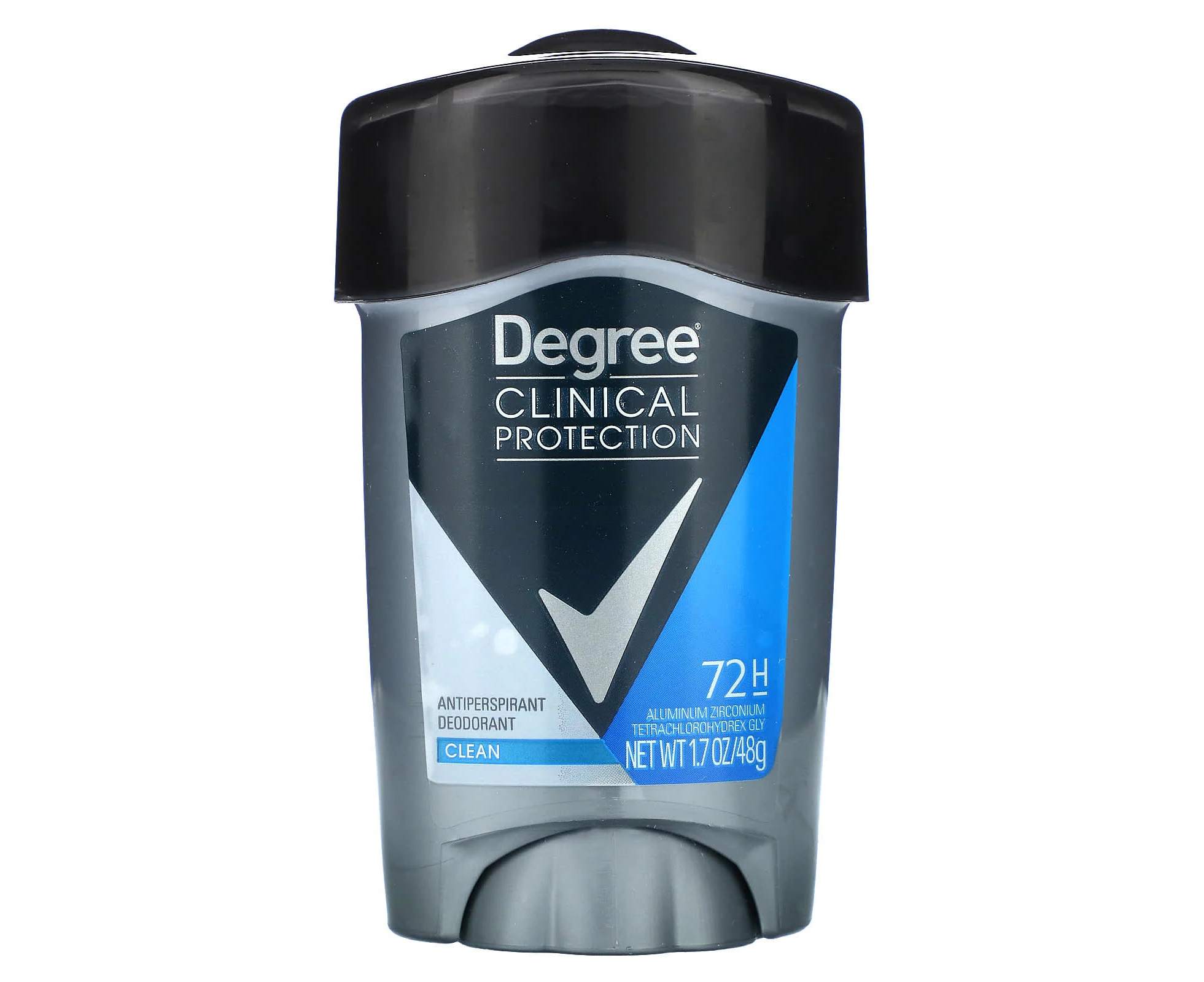 Degree, Men, Clinical Protection, Antiperspirant Deodorant, Soft Solid, Clean, 1.7 oz (48 g)