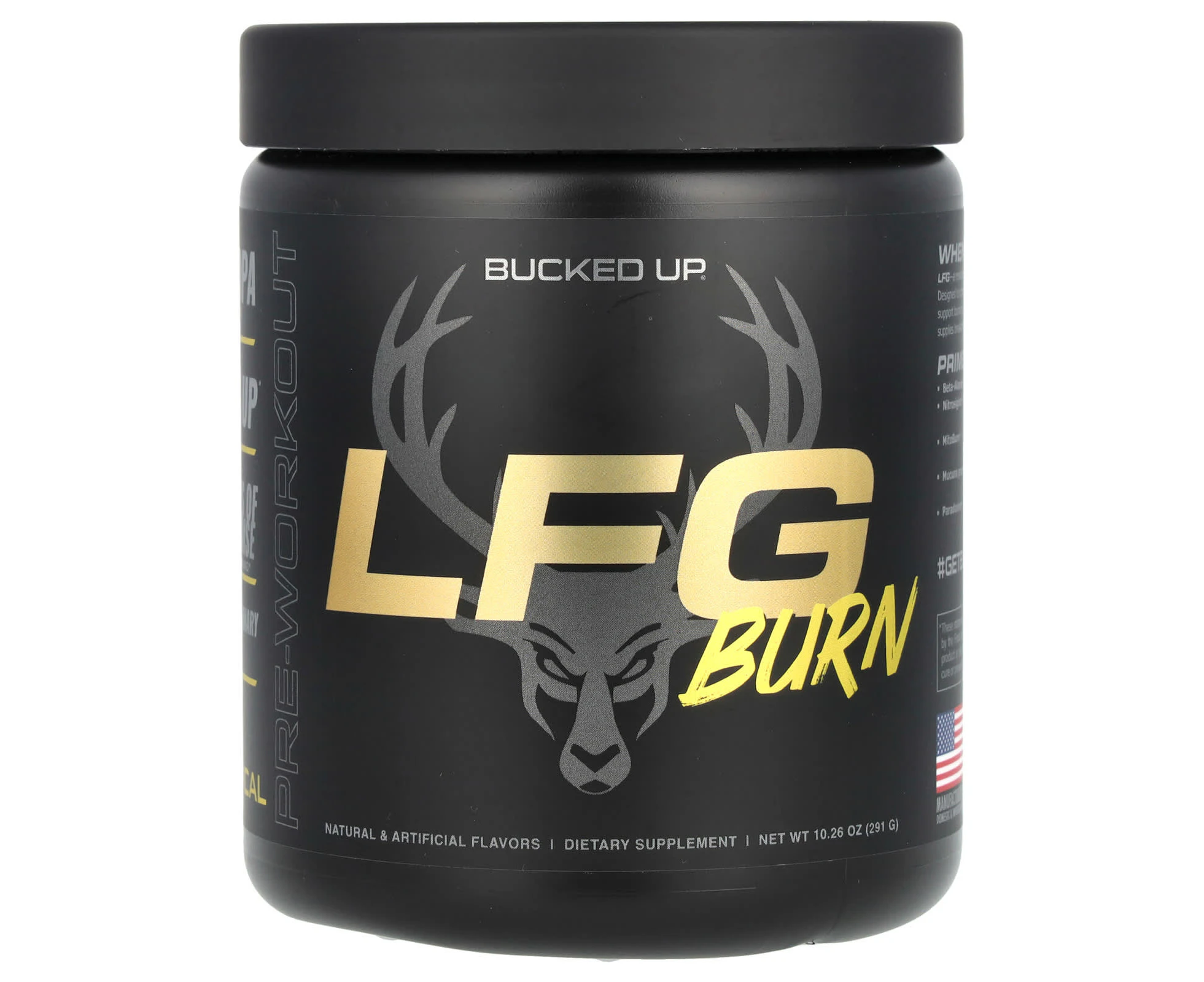 Bucked Up, LFG Burn, Pre-Workout, Tropical , 10.26 oz (291 g)