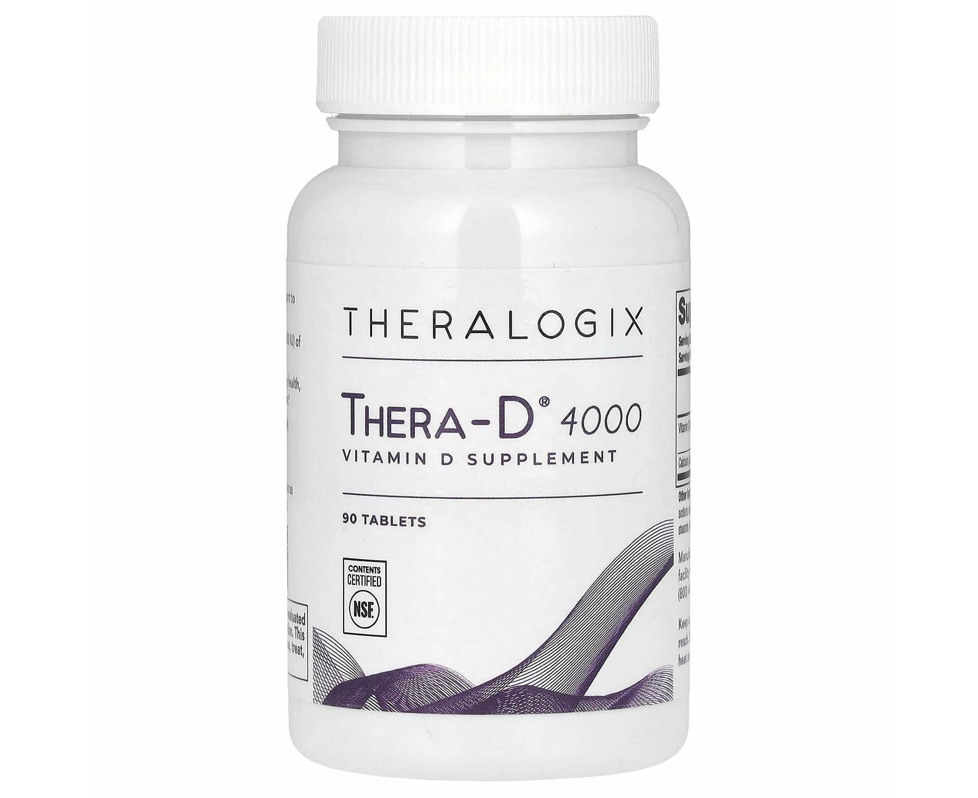 Theralogix, Thera-D 4000, 90 Tablets