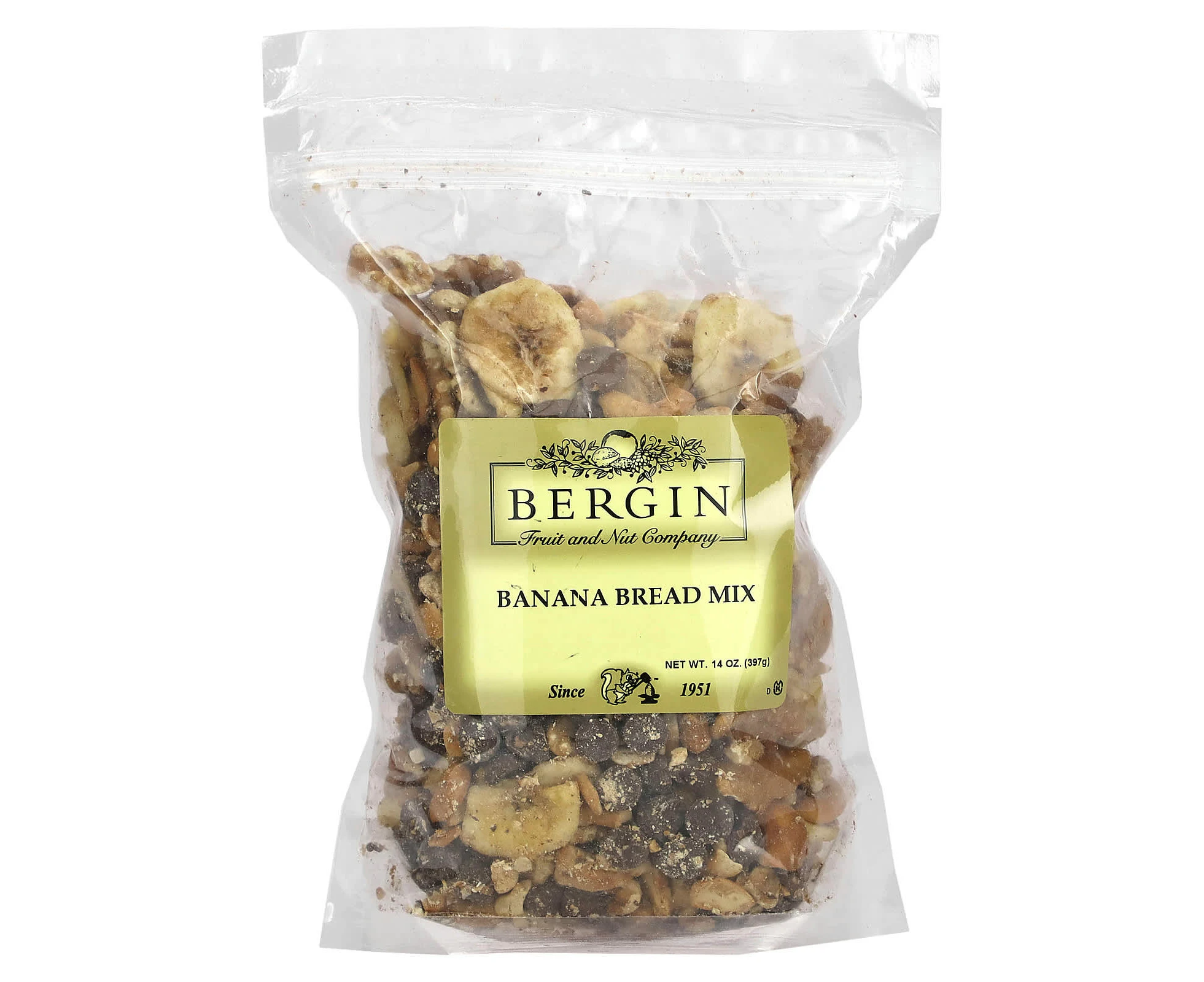 Bergin Fruit and Nut Company, Banana Bread Mix, 14 oz (397 g)