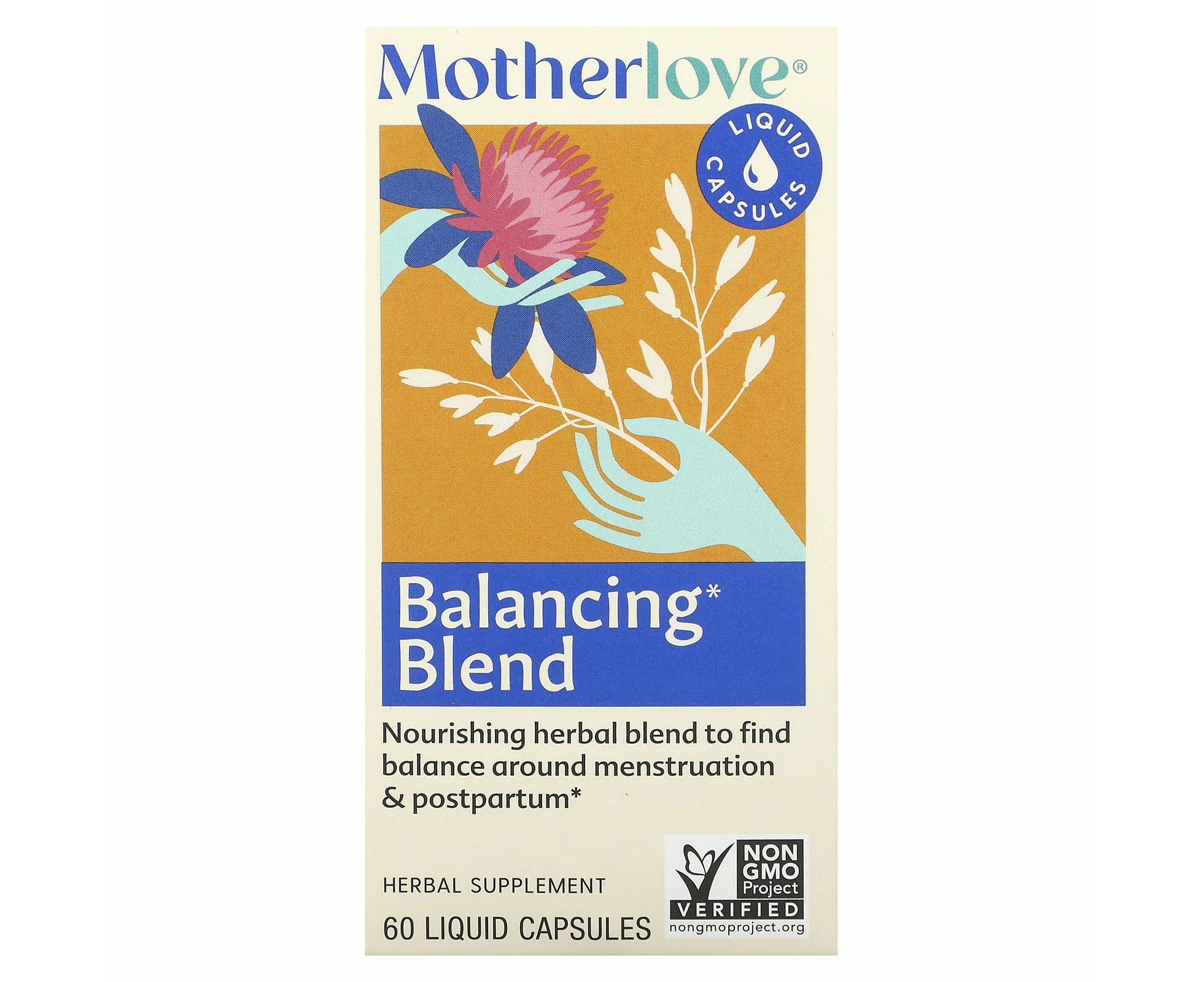 Motherlove, Balancing Blend, 60 Liquid Capsules