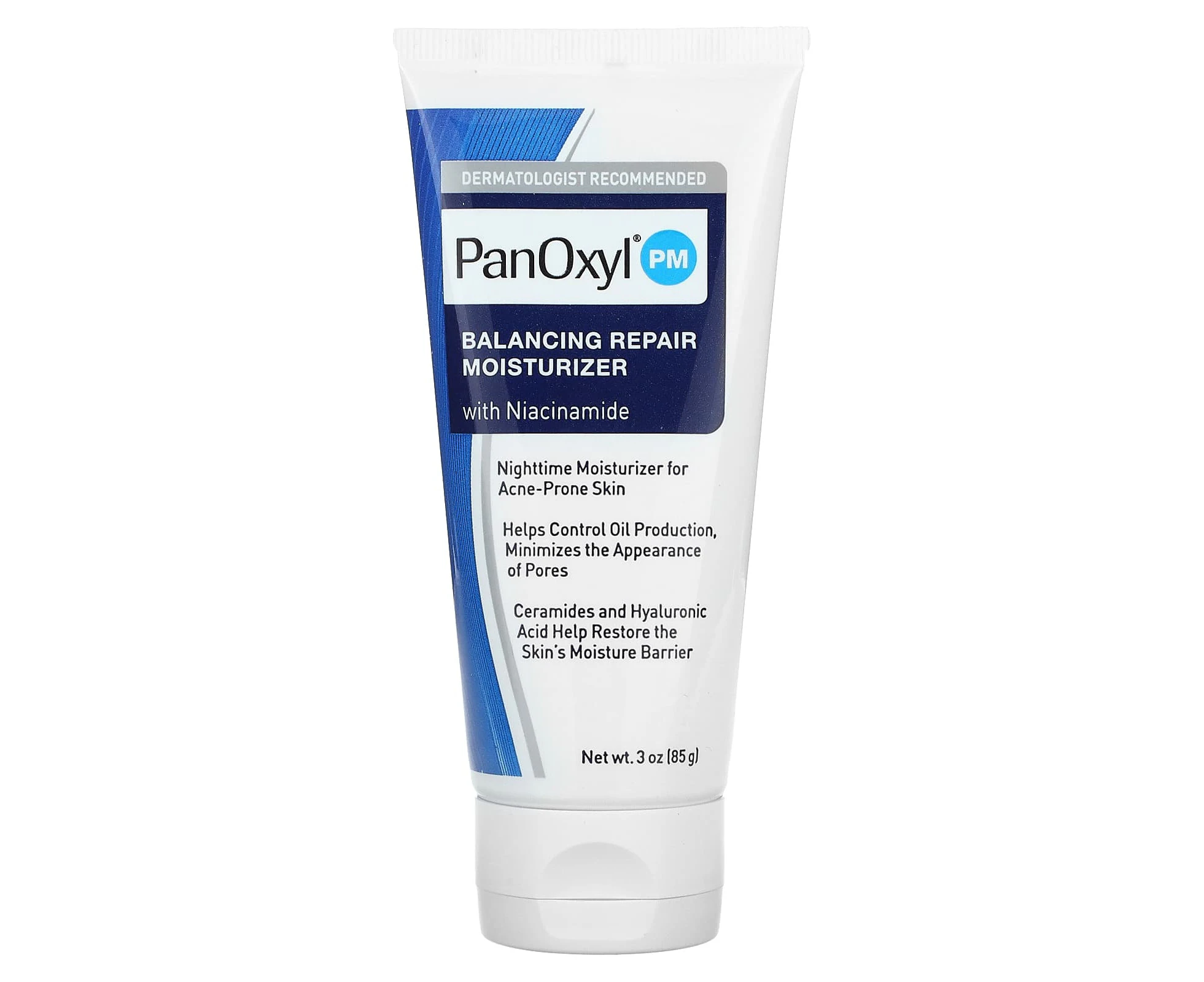 PanOxyl, PM, Balancing Repair Moisturizer with Niacinamide, 3 oz (85 g)