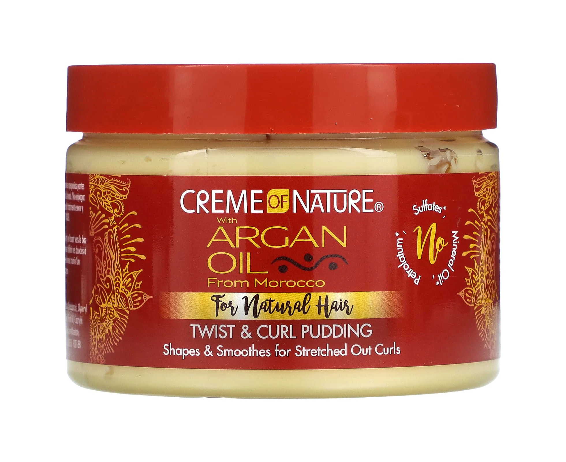 Creme Of Nature, Twist & Curl Pudding with Argan Oil from Morocco, 11.5 oz (326 g)