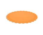 Silicone Wax Melting Pot Mat Heat Resistant Insulated Pad For Air Fryer Toaster Oven Coffee Makerorange