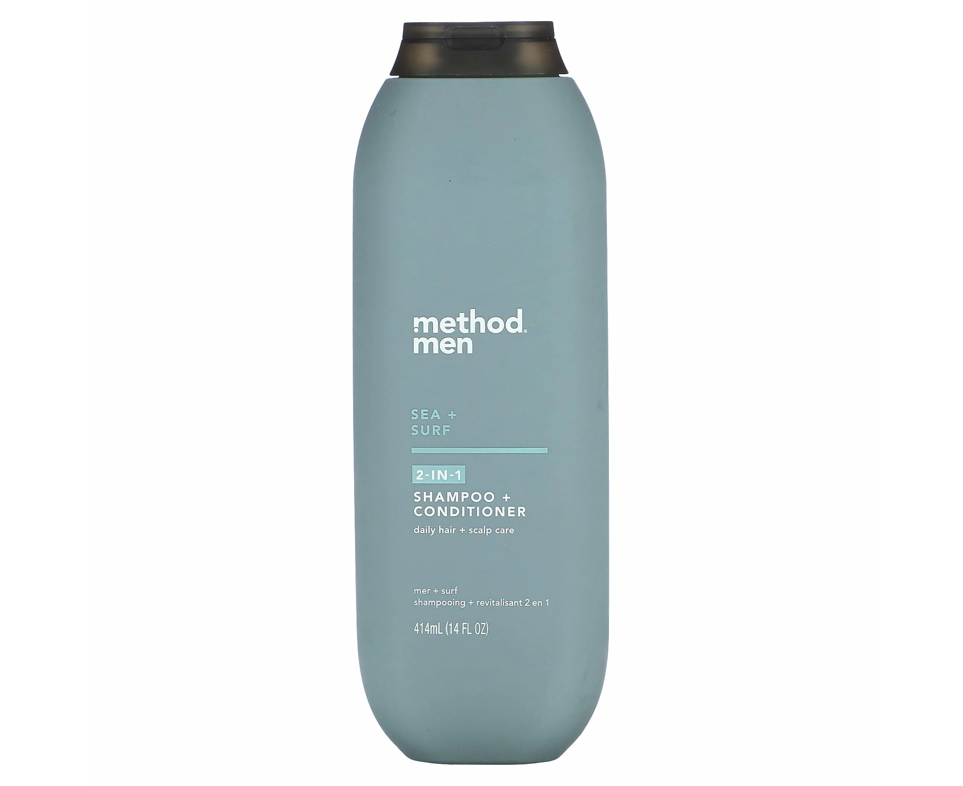 Method, Men, 2-In-1 Shampoo + Conditioner, Sea + Surf, 14 fl fl oz (414 ml)