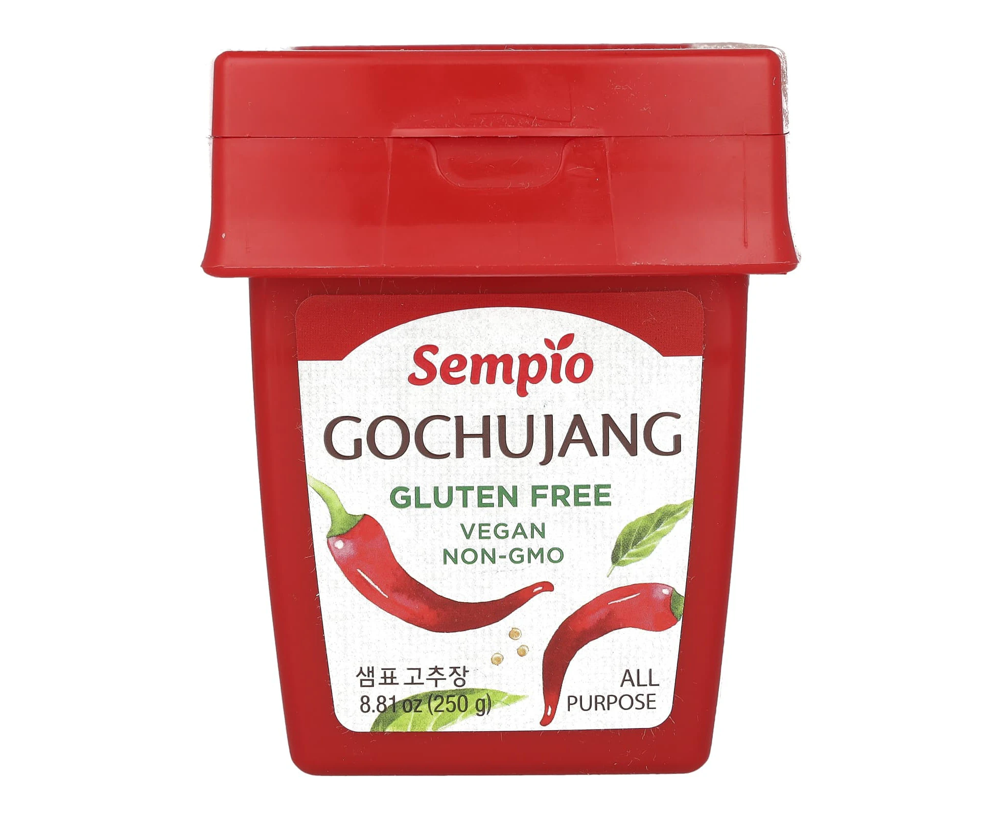 Sempio, Gochujang, All Purpose, Gluten Free, 8.81 oz (250 g)