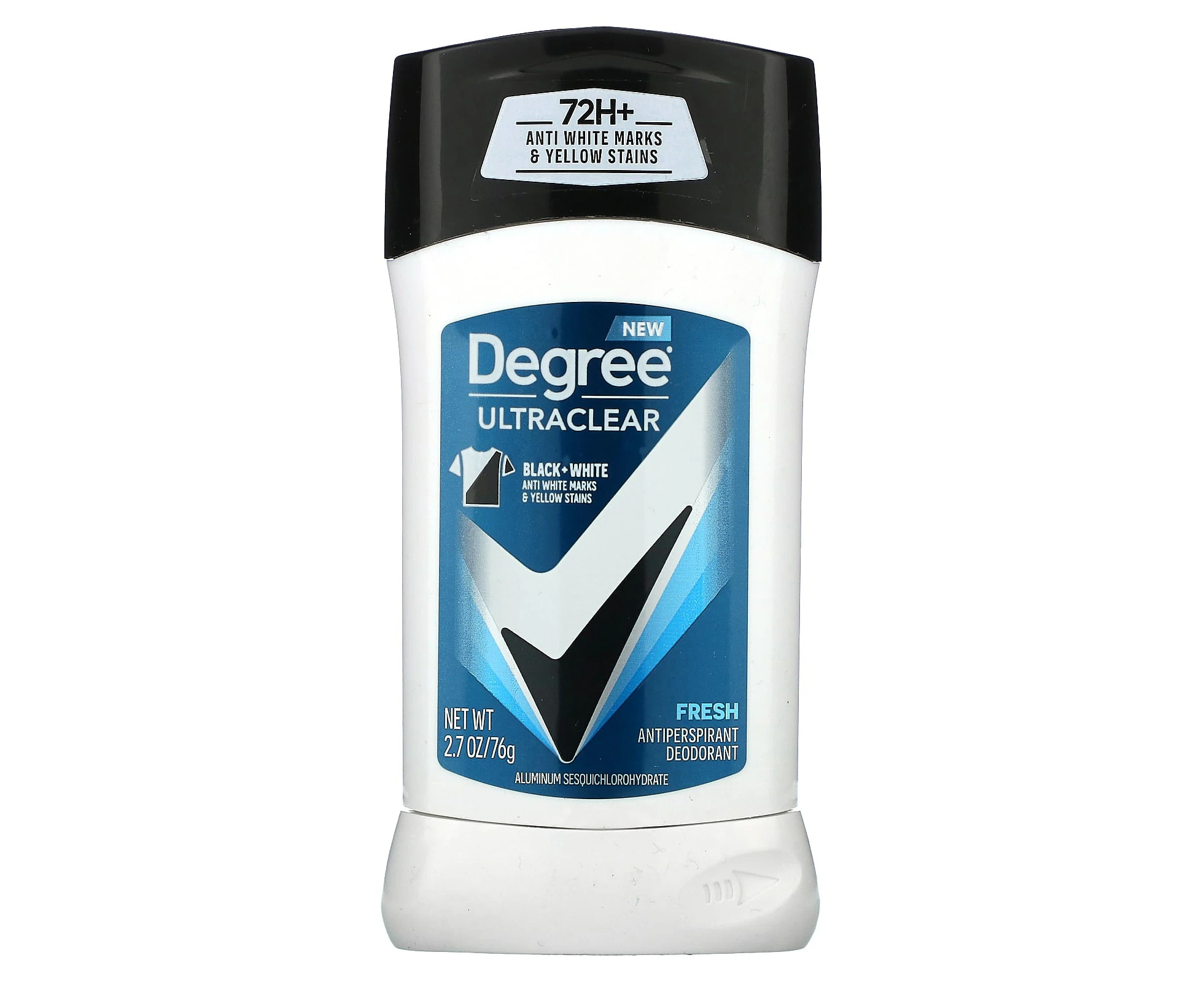 Degree, UltraClear, Black & White, Antiperspirant Deodorant, Fresh, 2.7 oz (76 g)