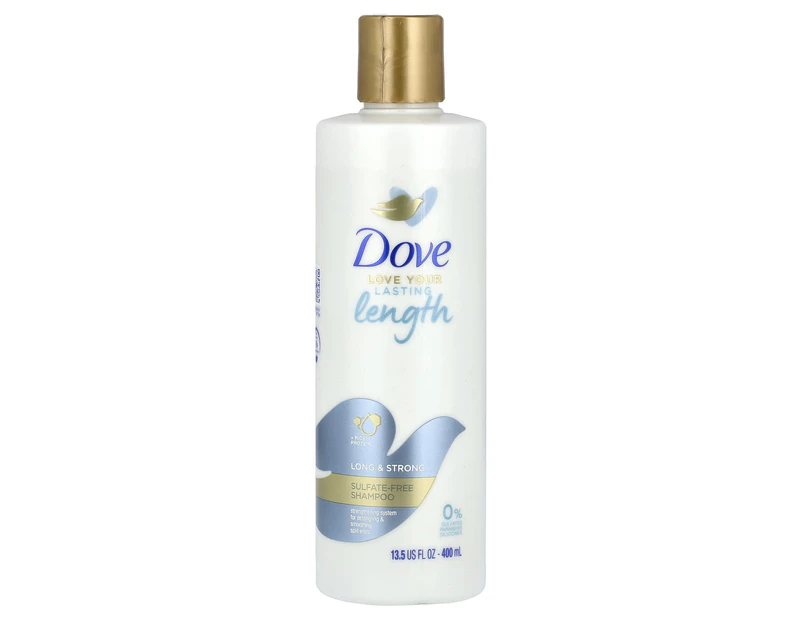 Dove, Love Your Lasting Length, Sulfate-Free Shampoo, 13.5 fl oz (400 ml)