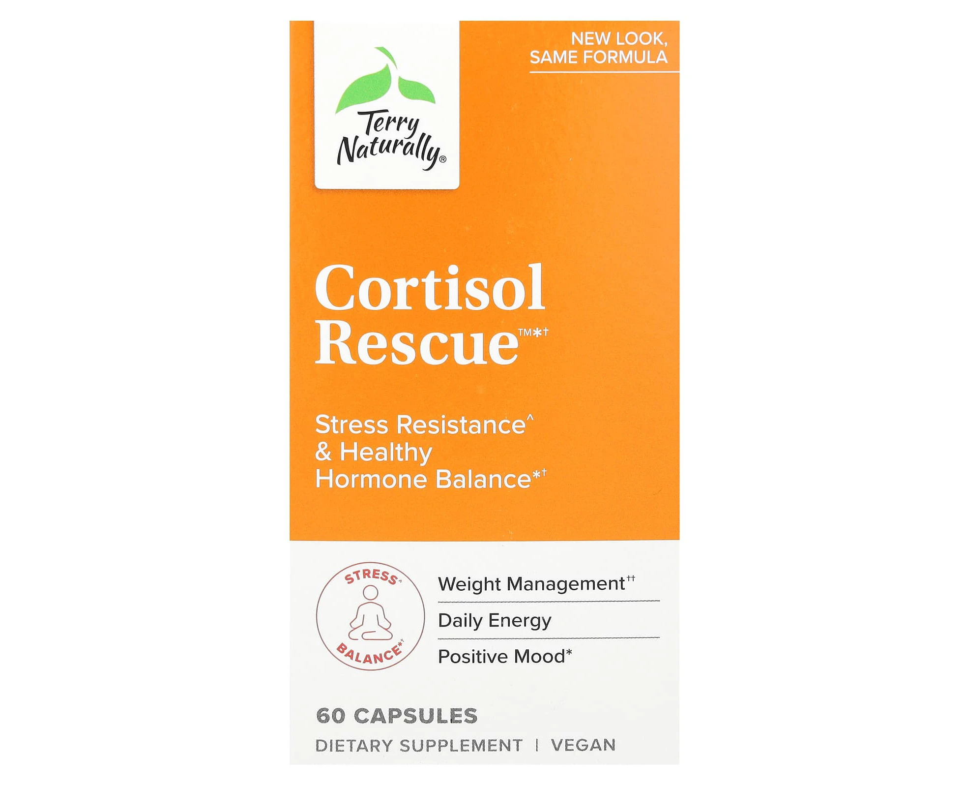 Terry Naturally, Cortisol Rescue, 60 Capsules