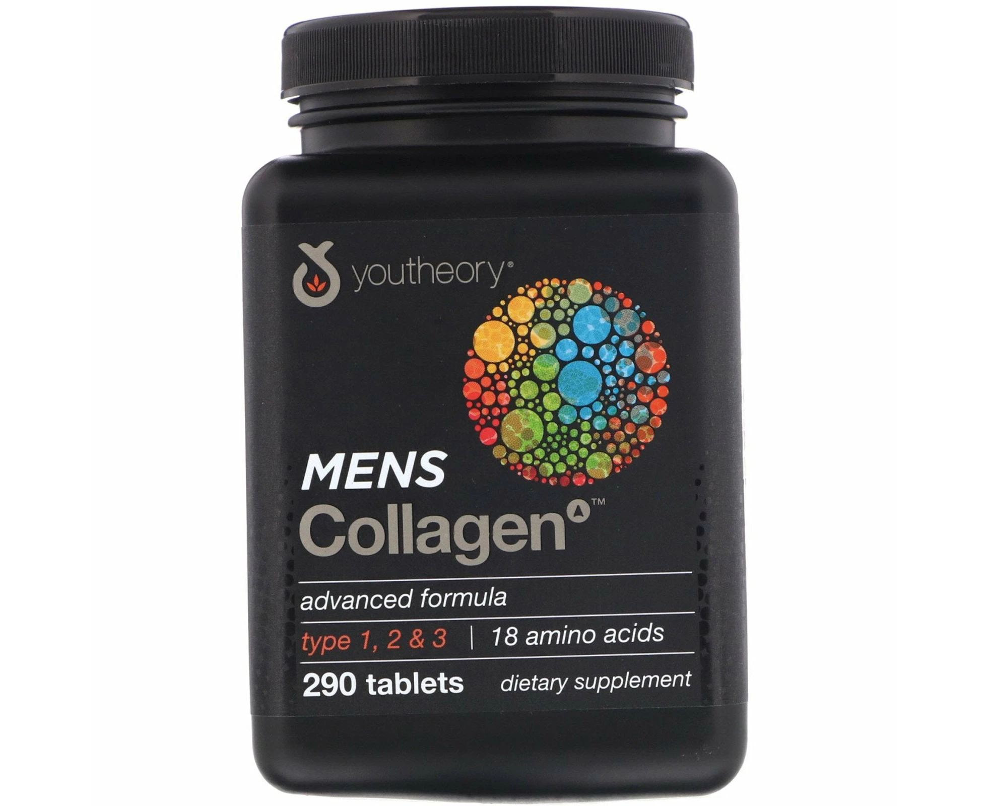 Youtheory, Mens Collagen, Advanced Formula, 290 Tablets