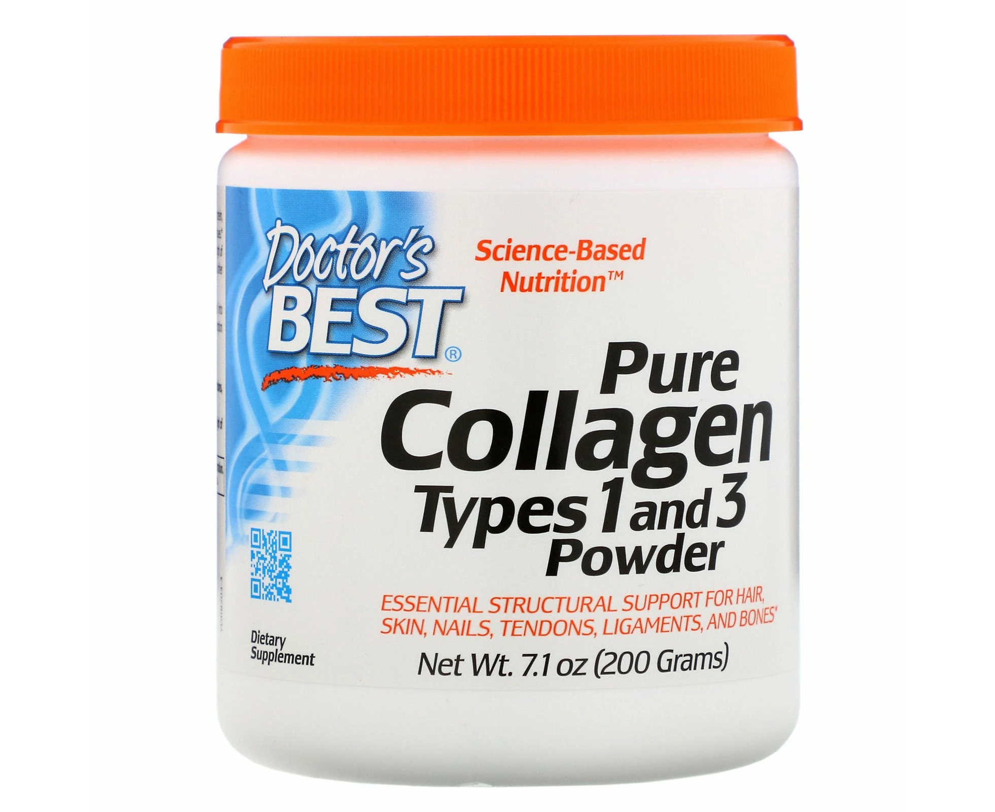 Doctor's Best, Pure Collagen, Types 1 and 3 Powder, 7.1 oz (200 g)