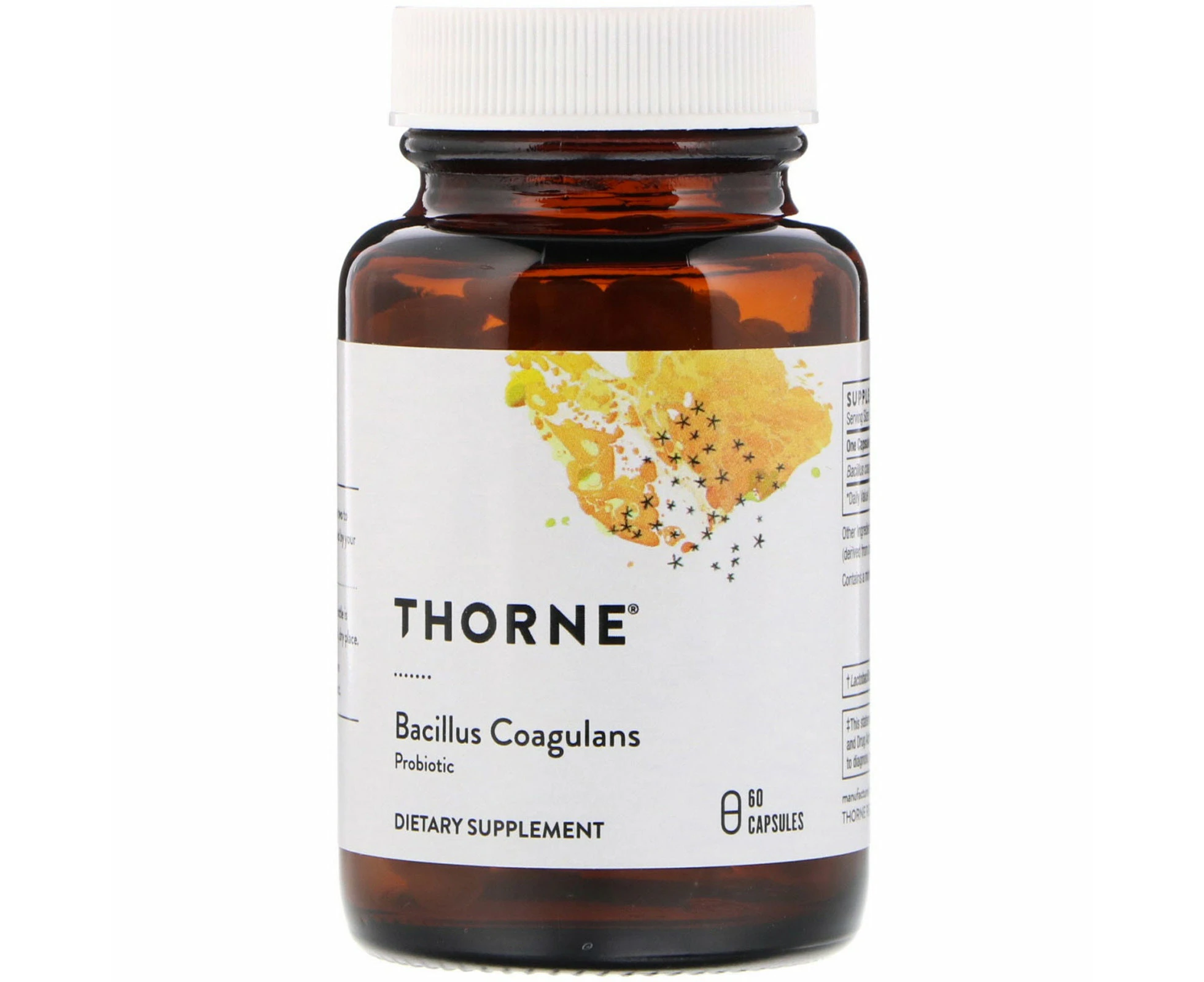 Thorne Research, Bacillus Coagulans, 60 Capsules