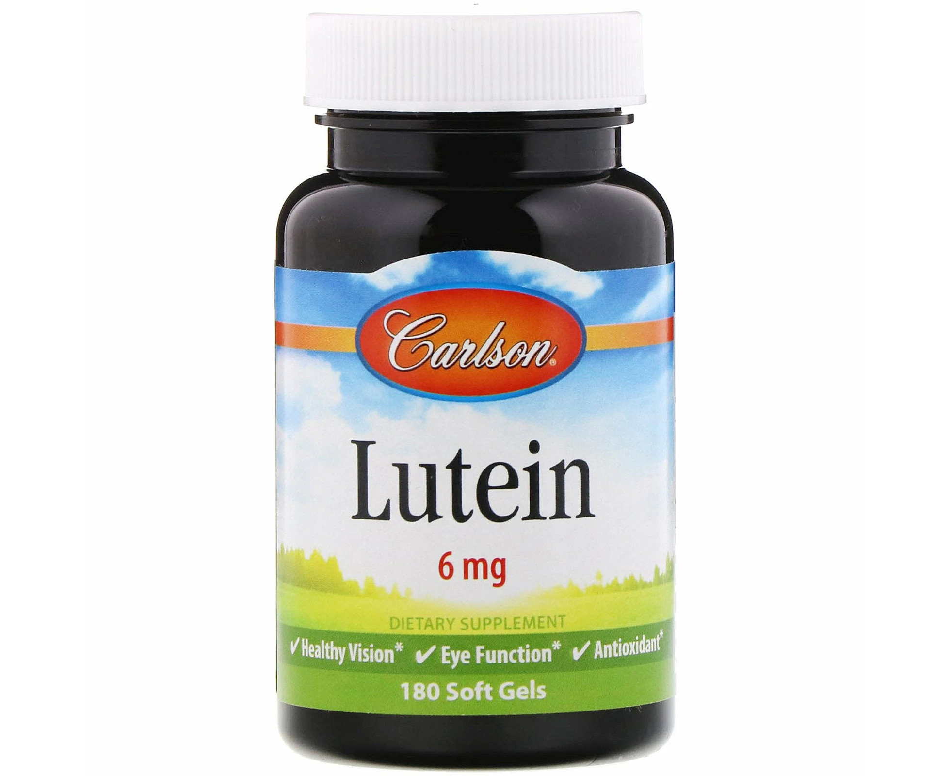 Carlson Labs, Lutein, 6 mg, 180 Soft Gels