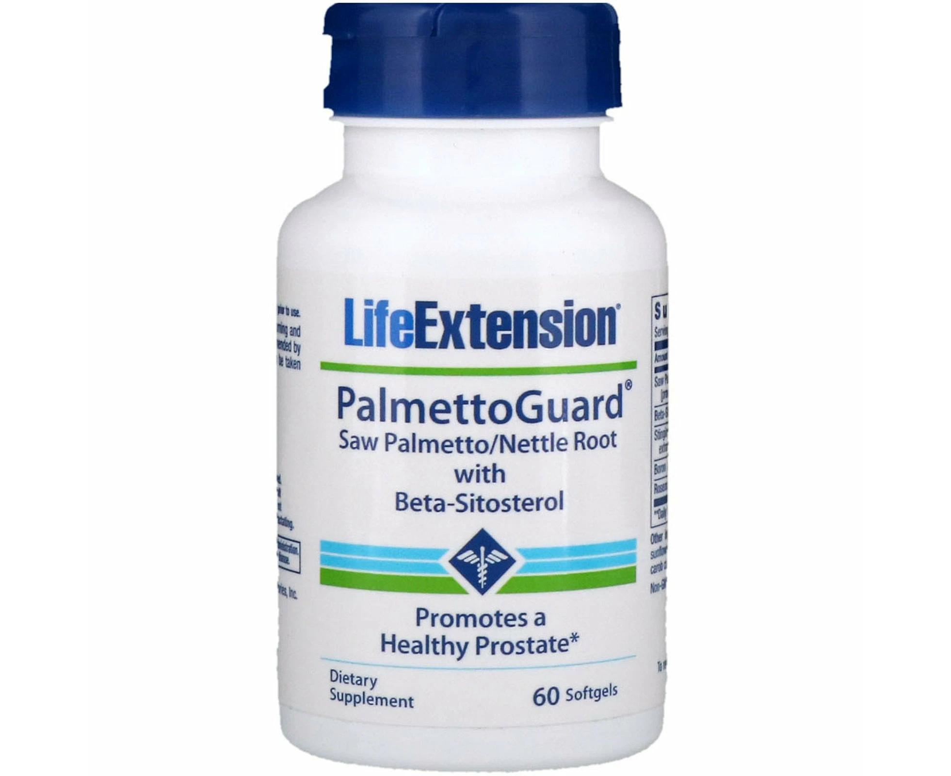 Life Extension, PalmettoGuard Saw Palmetto/Nettle Root with Beta-Sitosterol, 60 Softgels