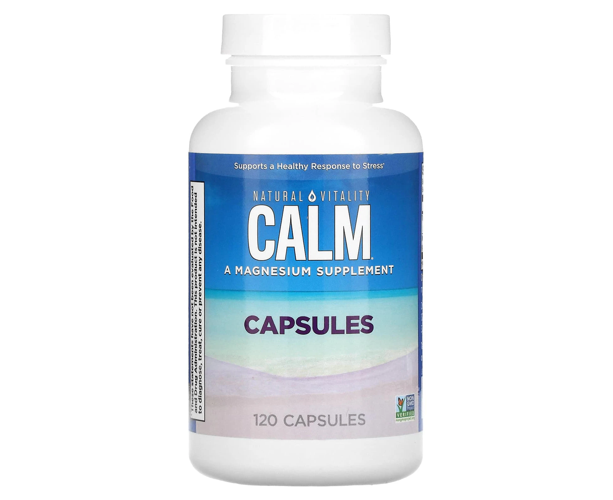 Natural Vitality, CALM, Magnesium, 120 Capsules