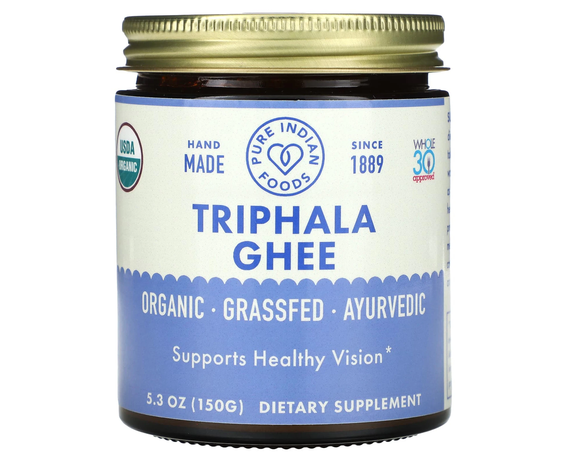 Pure Indian Foods, Triphala Ghee, 5.3 oz (150 g)