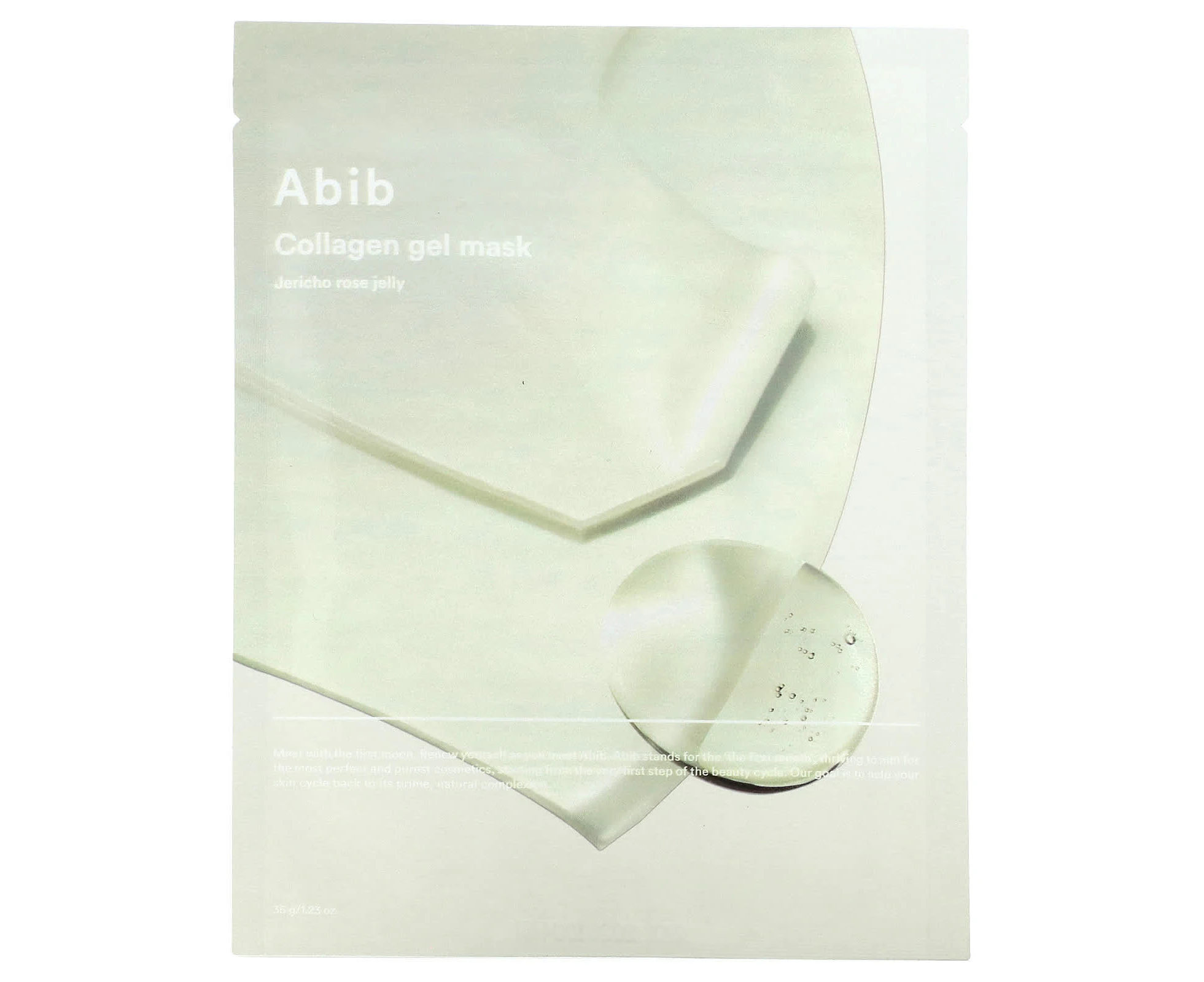 Abib, Collagen Gel Beauty Mask, Jericho Rose Jelly, 1 Sheet Mask, 1.23 oz (35 g)