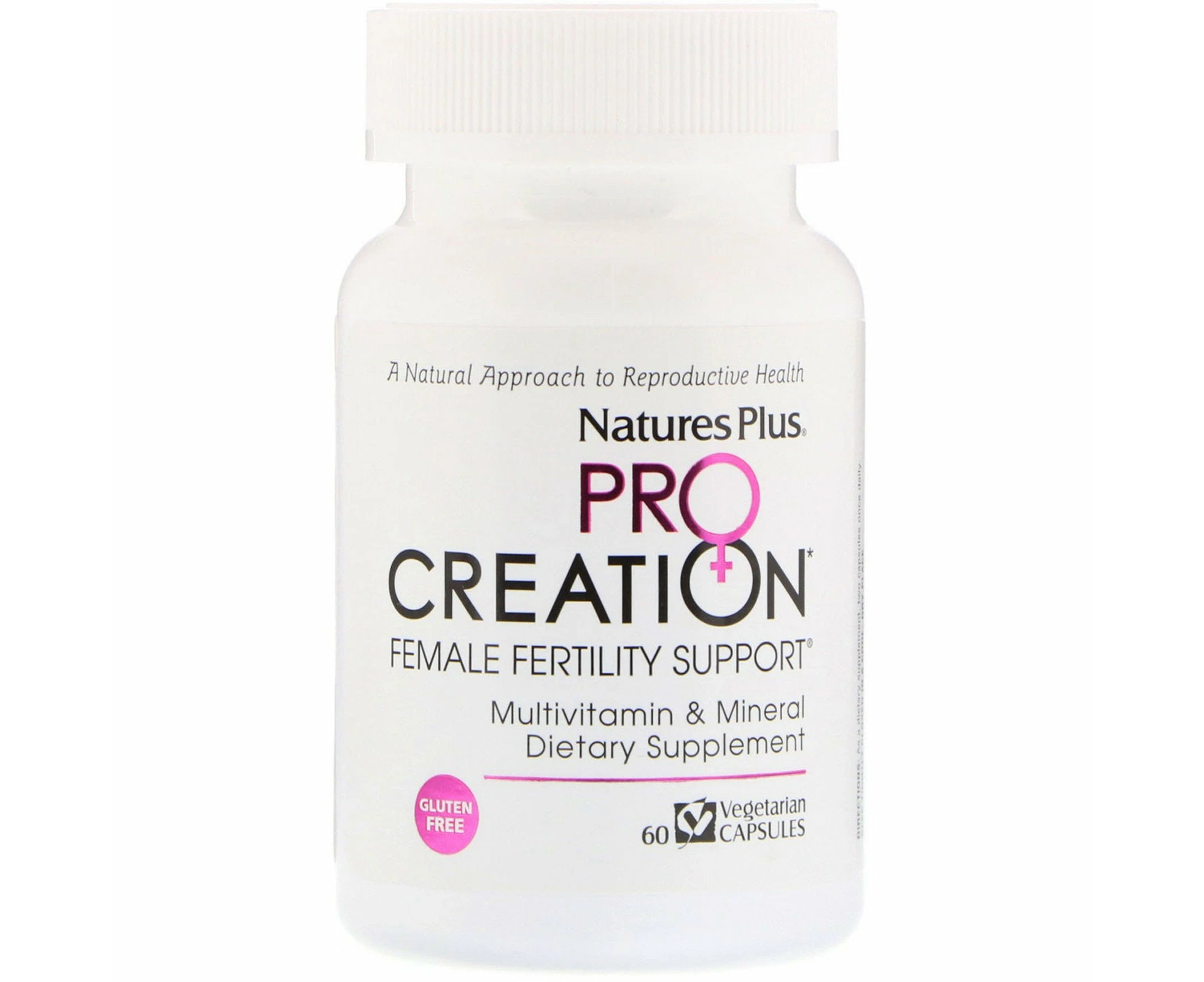 Nature's Plus, ProCreation, Female Fertility Support, 60 Vegetarian Capsules