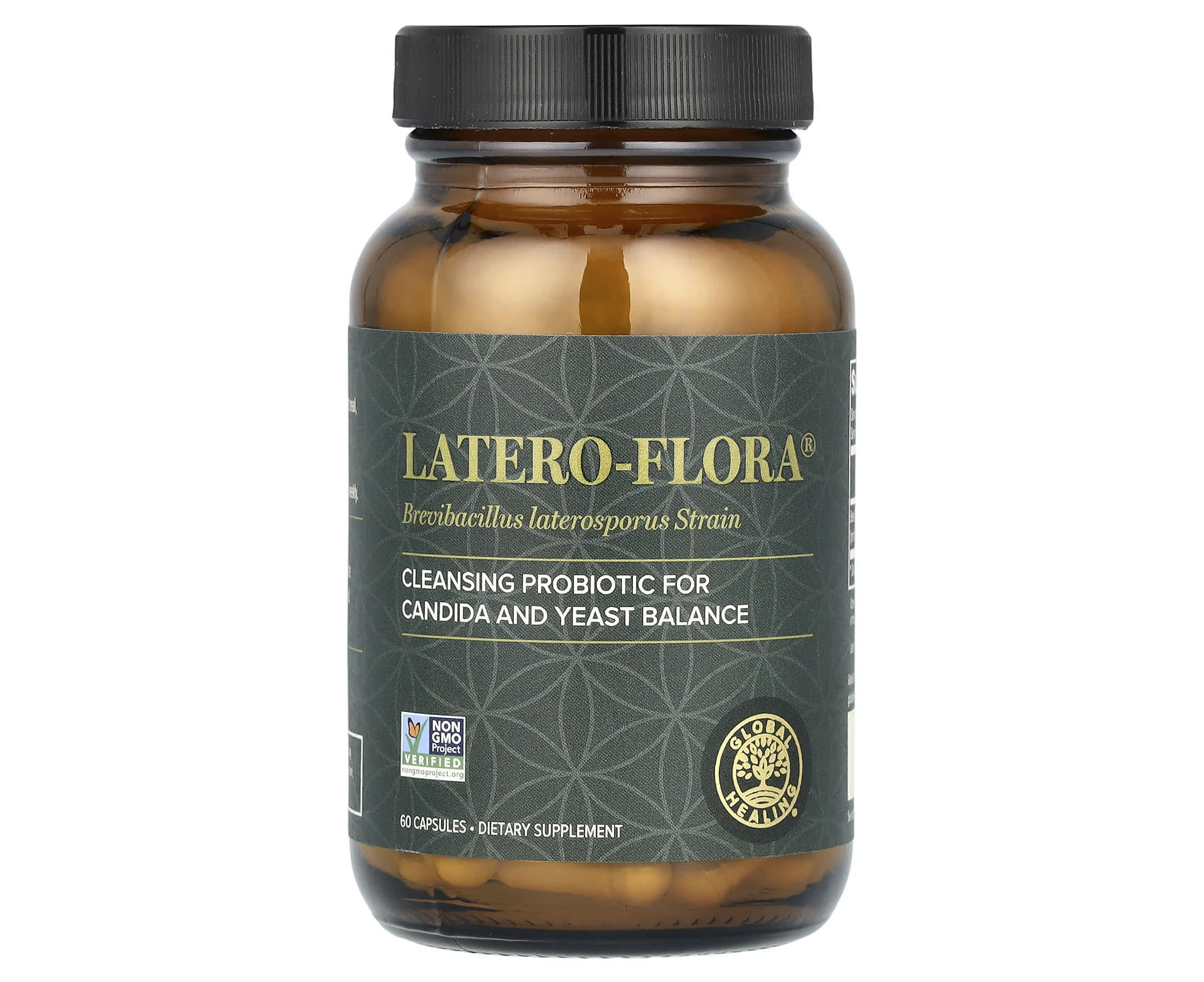 Global Healing, Latero-Flora, 60 Capsules