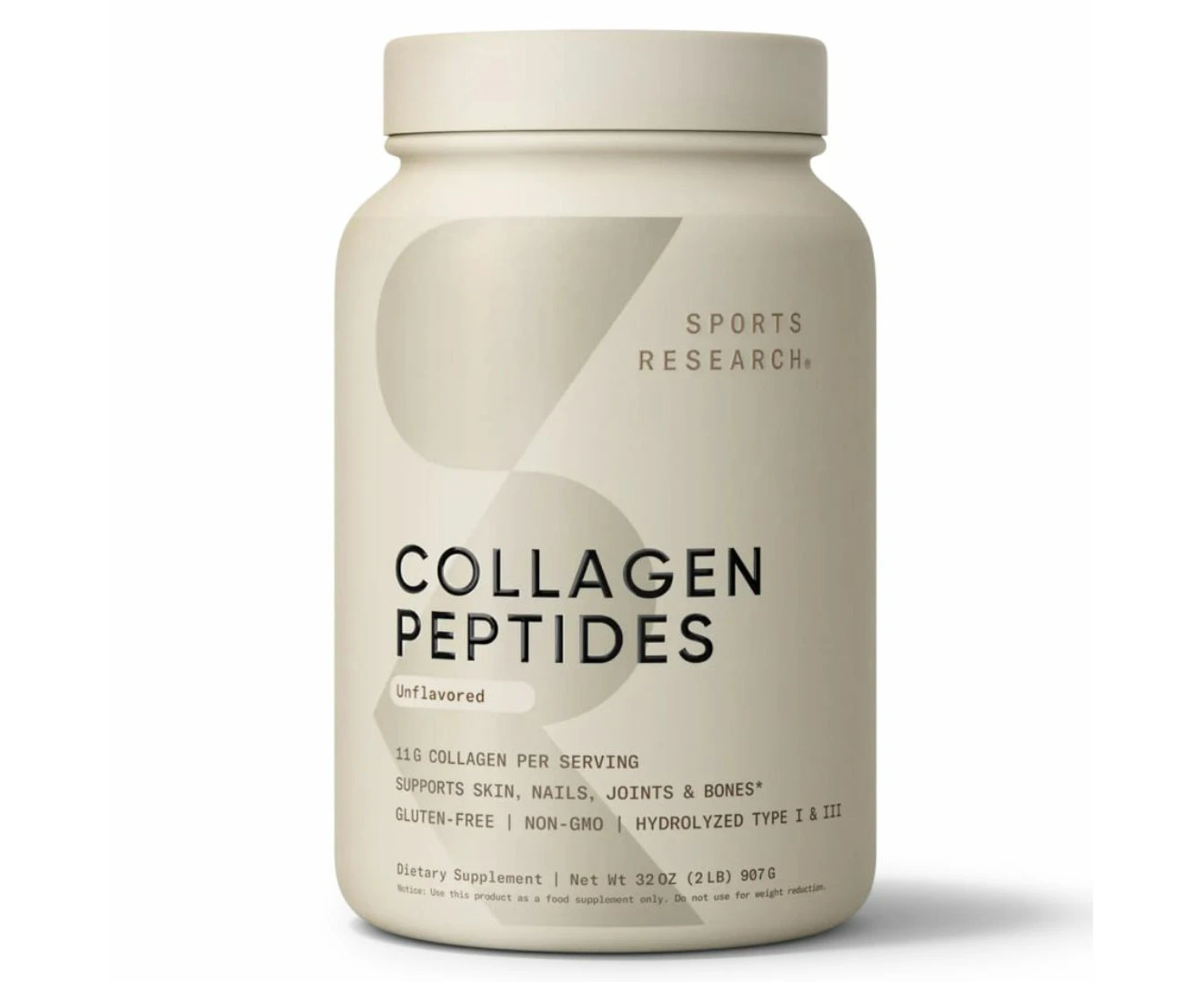 Hydrolyzed Collagen Peptides Type I & III - Unflavoured (41 Serves)