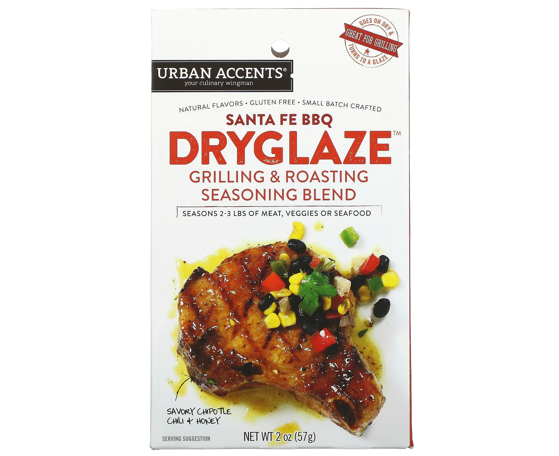 Urban Accents, Dryglaze, Santa Fe BBQ , 2 oz (57 g)