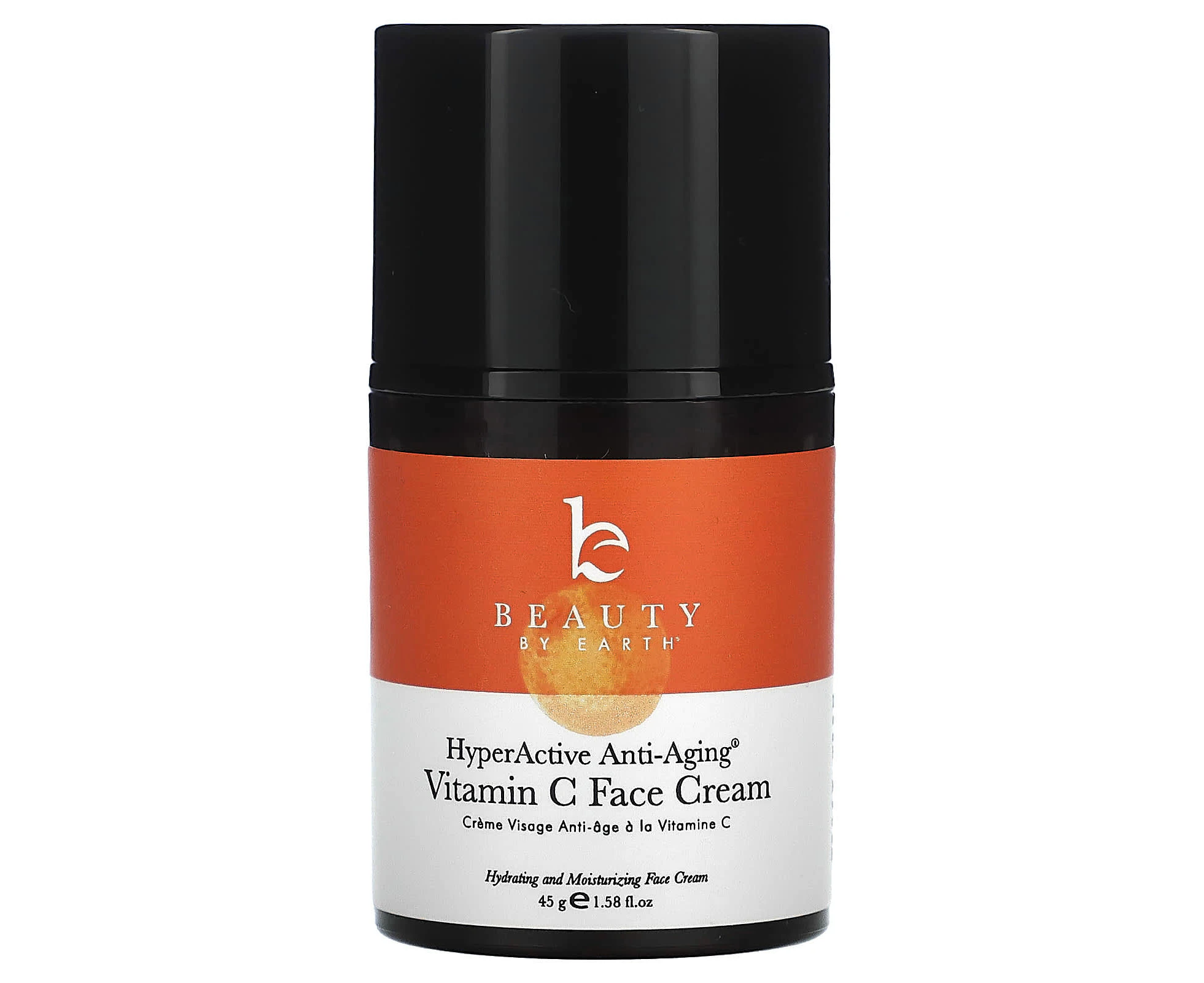 Beauty By Earth, HyperActive Anti-Aging, Vitamin C Face Cream, 1.58 fl oz (45 g)