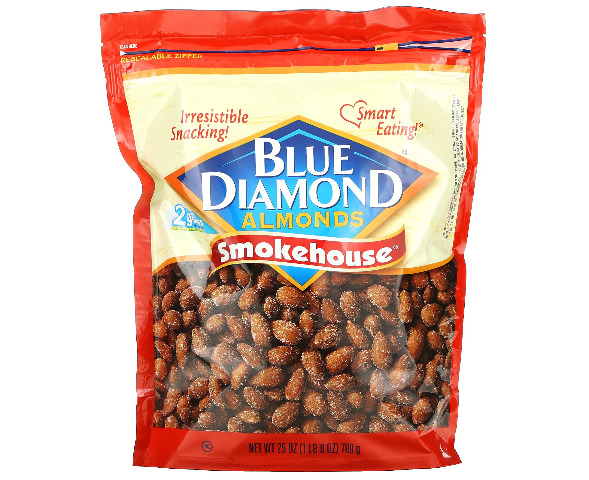 Blue Diamond, Almonds, Smokehouse, 25 oz (709 g)