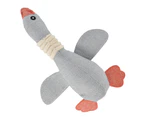 Pet Dog Toy Cute Duck Shape Biting Chewing Teeth Cleaning Toy Training Accessory 30Cm