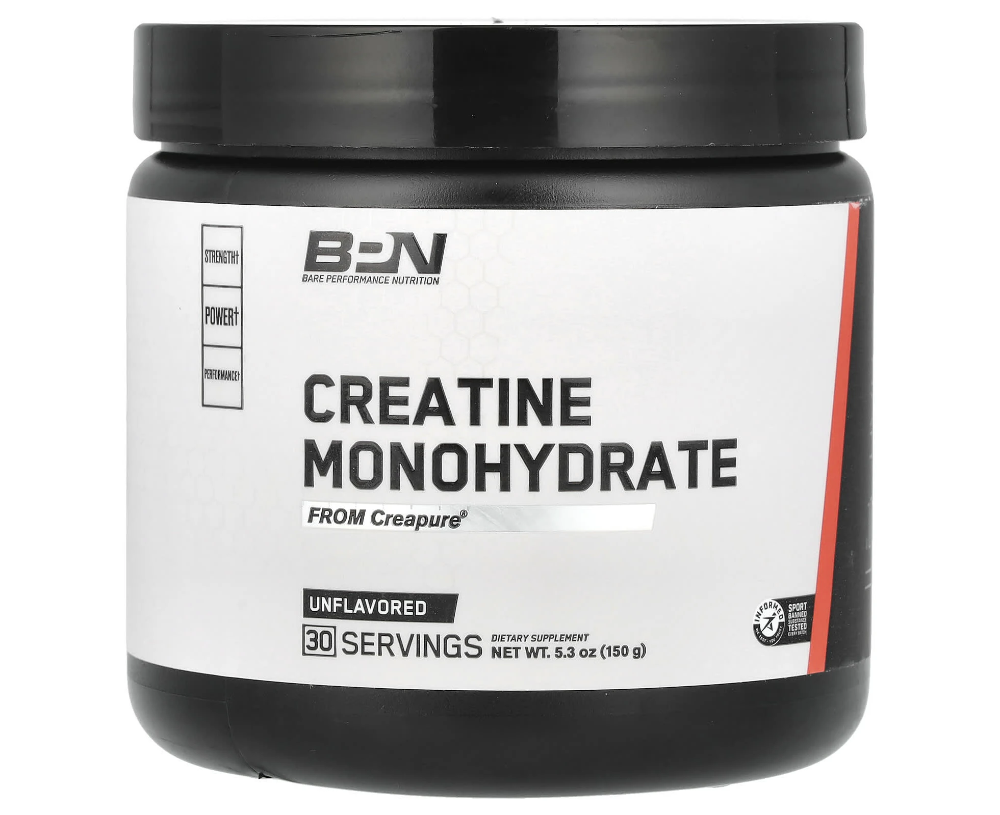 BPN, Creatine Monohydrate, Unflavored , 5.3 oz (150 g)