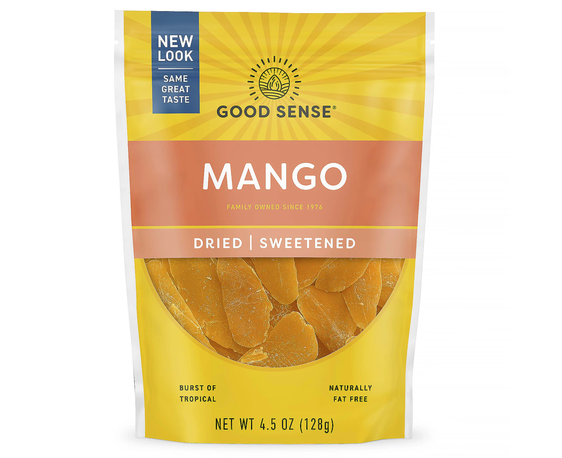 Good Sense, Mango, Dried & Sweetened, 4.5 oz (128 g)