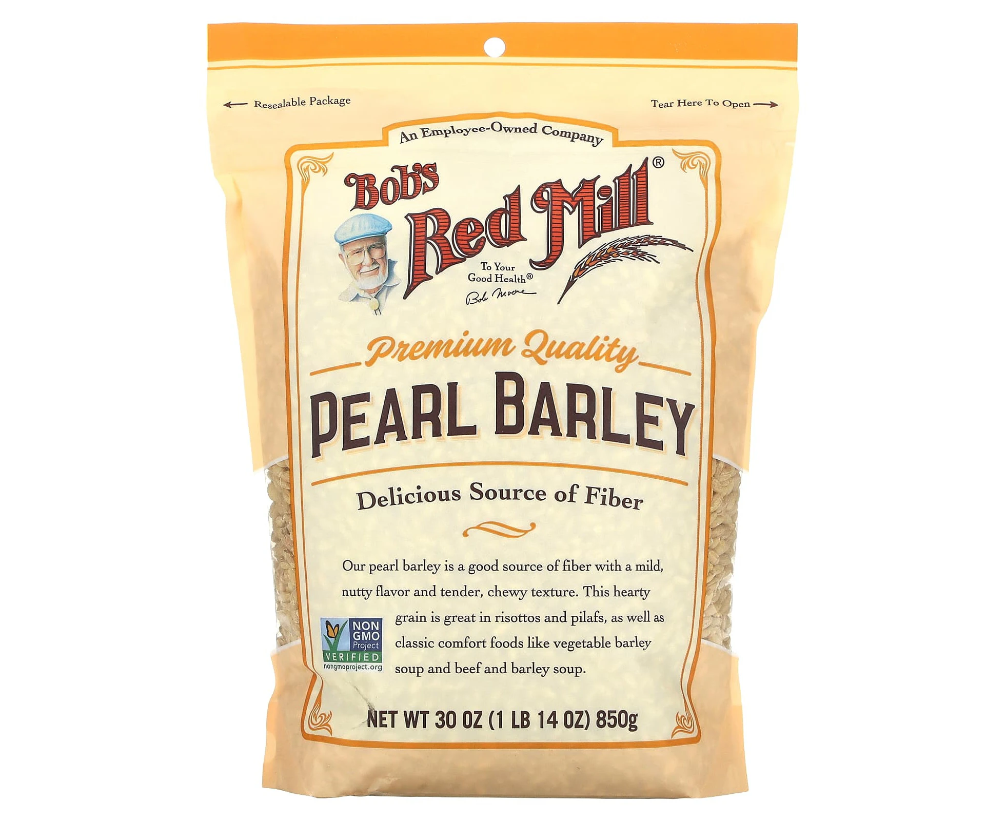 Bob's Red Mill, Pearl Barley, 1 lb 14 oz (850 g)