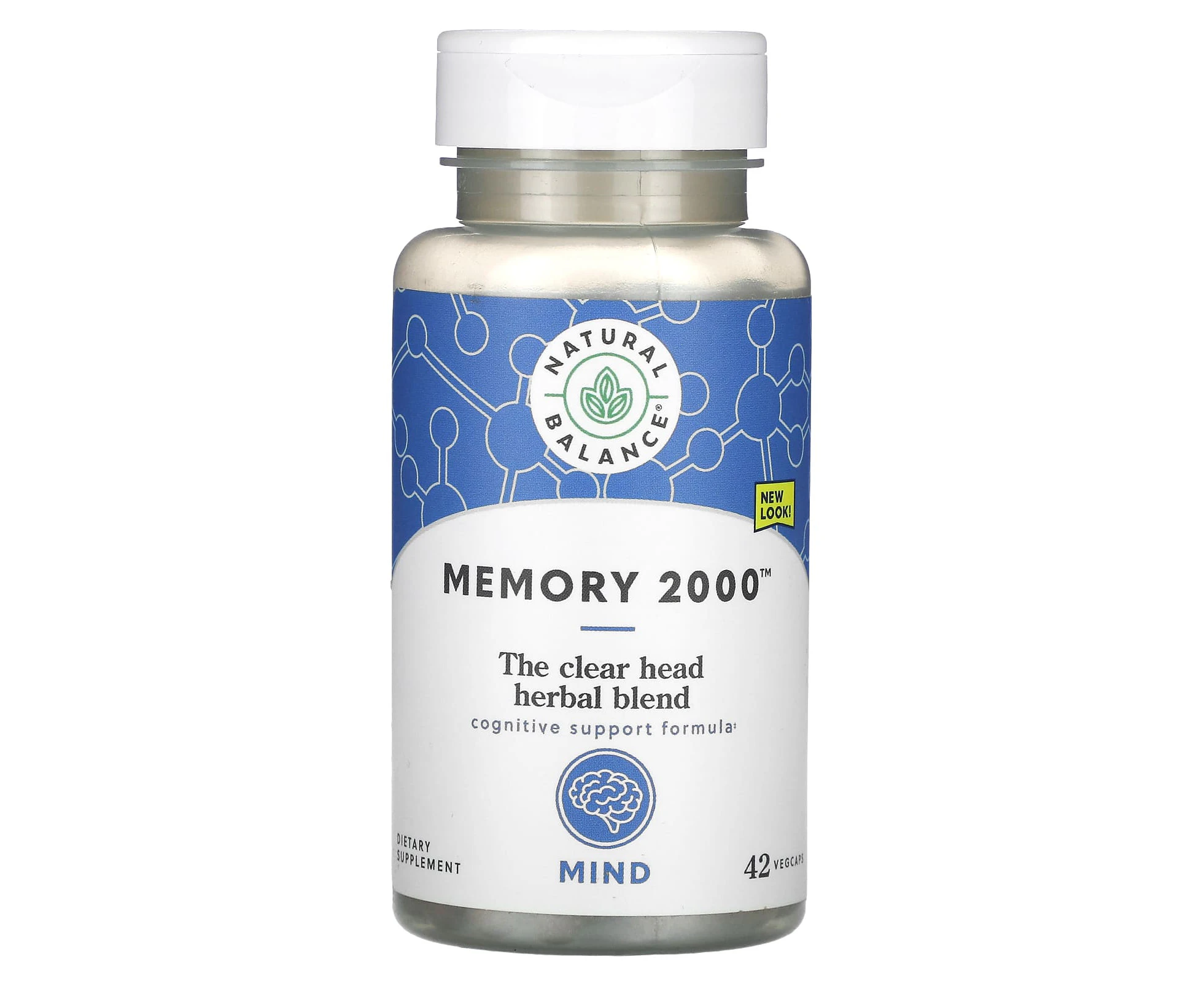 Natural Balance, Memory 2000, 42 VegCaps