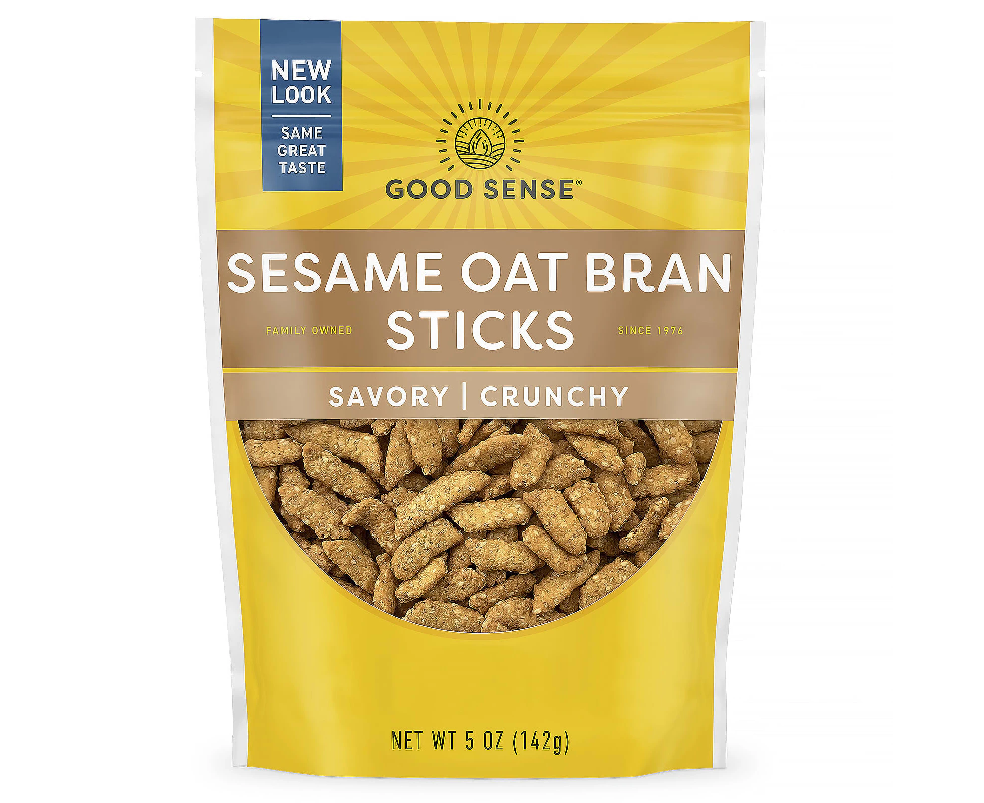 Good Sense, Sesame Oat Bran Sticks, Savory, Crunchy, 5 oz (142 g)