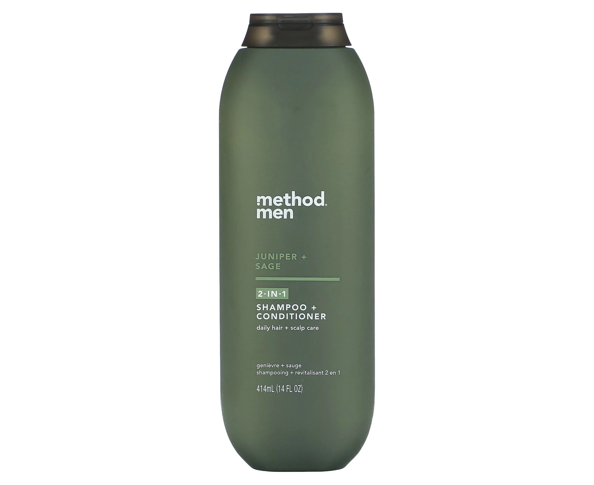 Method, Men, 2-In-1 Shampoo + Conditioner, Juniper + Sage, 14 fl oz (414 ml)